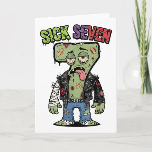 67 Roliga Zombie Sex Sju Humor Meme Brainrot Sjuk Kort