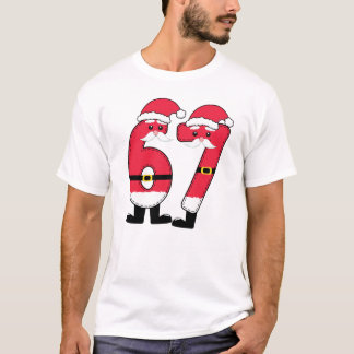 67 Santa jul Familj Matchande T-shirt