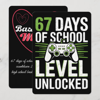67 School Days, Basketball Mom Journey 2026 Julkort