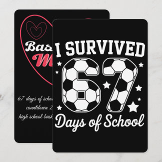 67 School Days, Basketball Mom Journey 2026 Julkort
