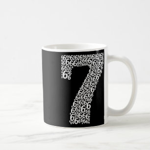 67 Sextio sju Halloween kostymdesign Roligt 6 7 Kaffemugg
