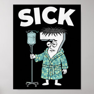 67 Sick Seven Six 6 7 Meme Poster