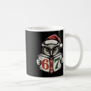 67 siffra uggla jul internet meme högtid kaffemugg