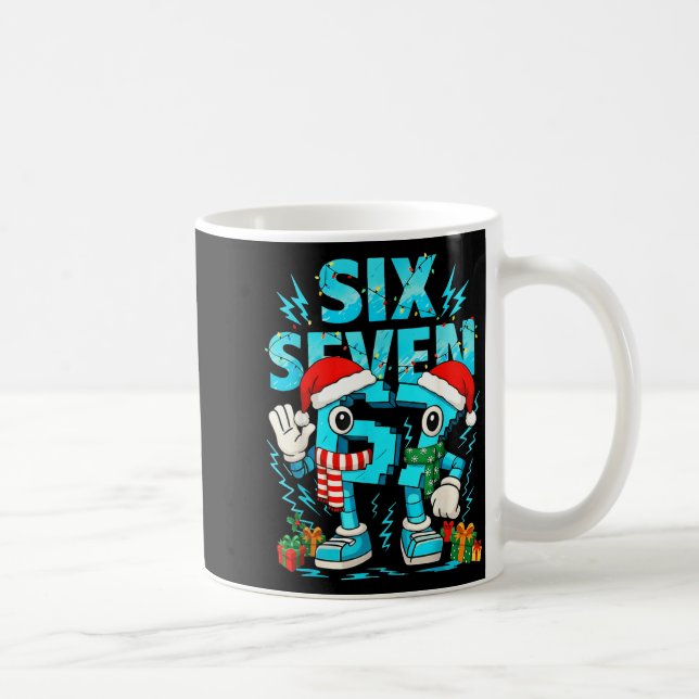 67 Six Seven 6-7 - Funny Italian Brainrot Kids Gam Kaffemugg (Höger)