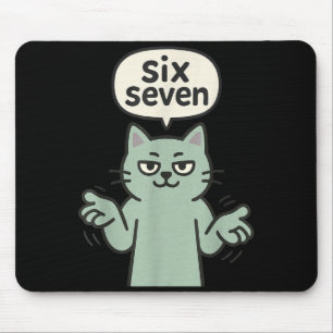 67 Six Seven 6-7 Katt - Roliga Barn Spelande Brain Musmatta