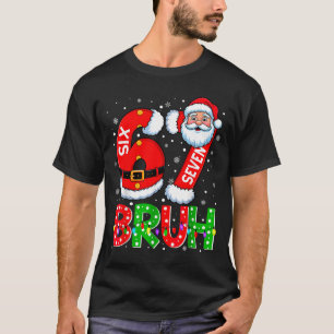 67 Six Seven 6 7 Meme Rolig Tomte Jul Tröja