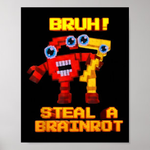 67 Six Seven 6-7 - Roligt Stjäl Hjärnrot Barn Spel Poster