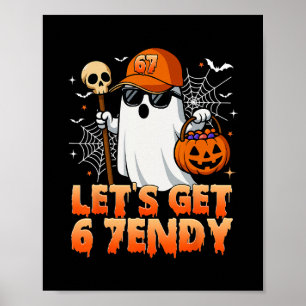 67 Six Seven 6 7endy Låt Oss Bli Sendy Meme Hallow Poster