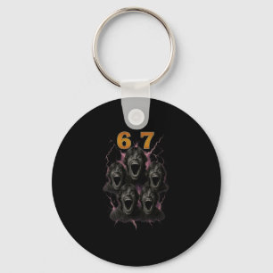 67 Six Seven Bootleg 6 7 Meme Design Rolig 6 7 1 Nyckelring