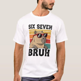 67 Six Seven Bruh Capybara T Shirt