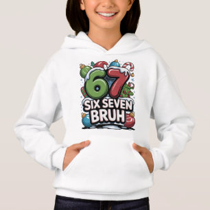 67 Six Seven Bruh Julen Roligt Högtids T-Shirt Pre