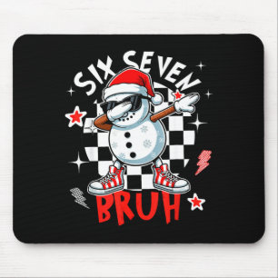 67 Six Seven Bruh Rolig Snöman Jul 6 7 Meme Musmatta