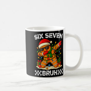 67 Six Seven Bruh Roligt jul dabbing pepparkaksgub Kaffemugg