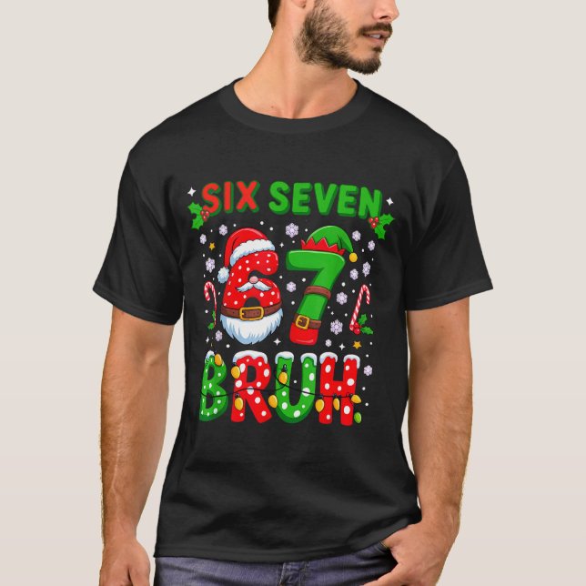 67 Six Seven Burh Jul 6 7 Meme  T Shirt (Framsida)