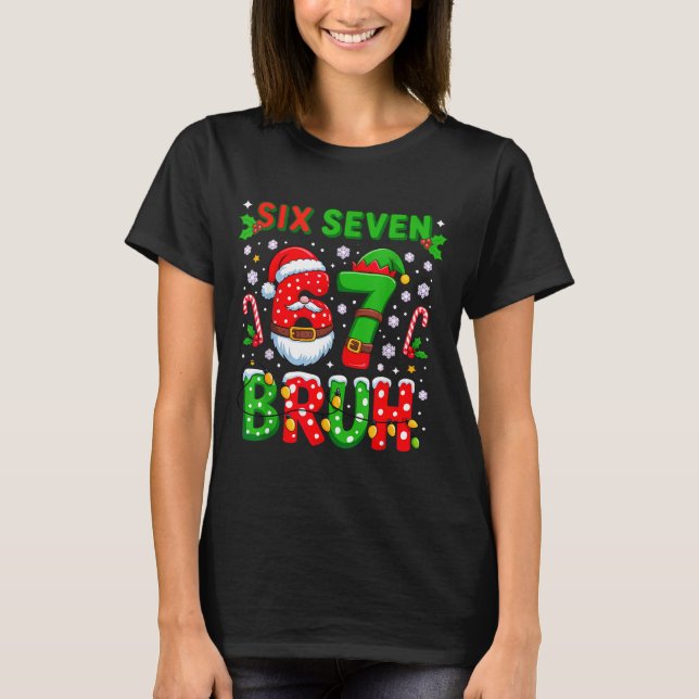 67 Six Seven Burh Jul 6 7 Meme  T Shirt (Framsida)