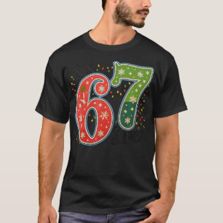 67 Six Seven Christmas Funny Meme 67 Couples Chris T Shirt