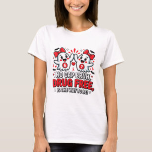 67 Six Seven Ghost - Inget Lock Bror Drogfri Är De T Shirt