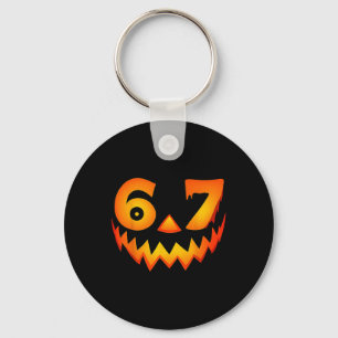 67 Six Seven Halloween-kostym för studenter lärare Nyckelring