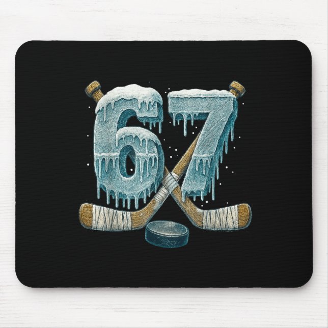 67 Six Seven Hockey Drip Nummer Rollig 6 7 Meme  Musmatta (Framsidan)