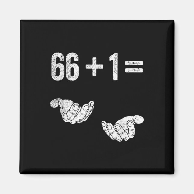 67 Six Seven Math Mathematics Brainrot Equation Bi Magnet (Framsidan)