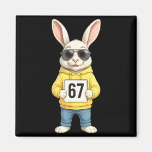 67 Six Seven Meme 6 7 Rolig Påskdag För Pojkar Mig Magnet