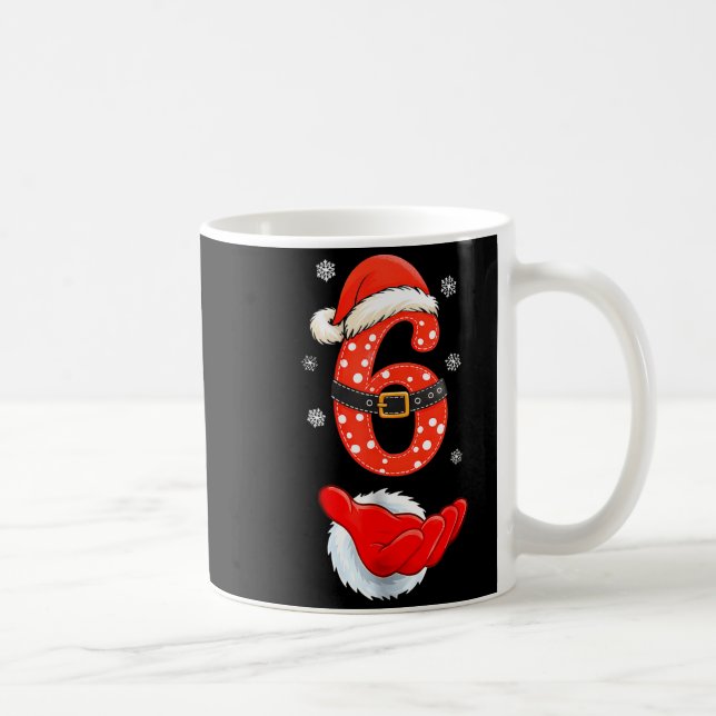 67 Six Seven Meme Couple Matching Christmas  Kaffemugg (Höger)