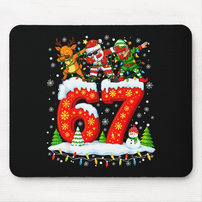 67 Six Seven Meme Gen Alpha jul tomte alv Ren  Musmatta (Framsidan)