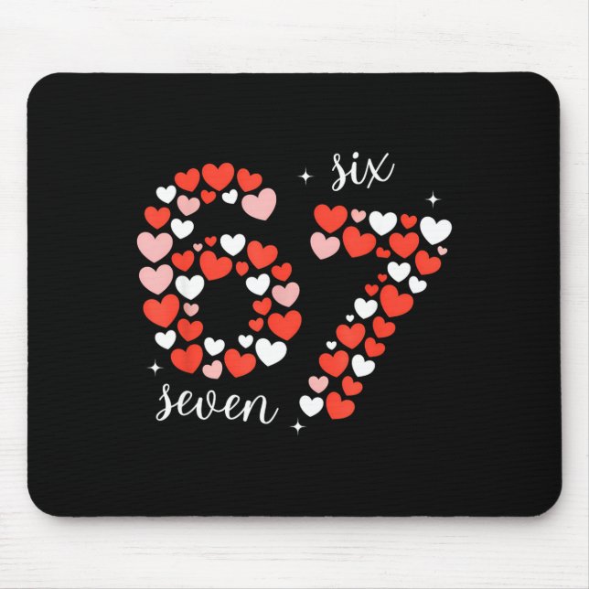 67 Six Seven Meme Heart Matching Couples Valentine Musmatta (Framsidan)