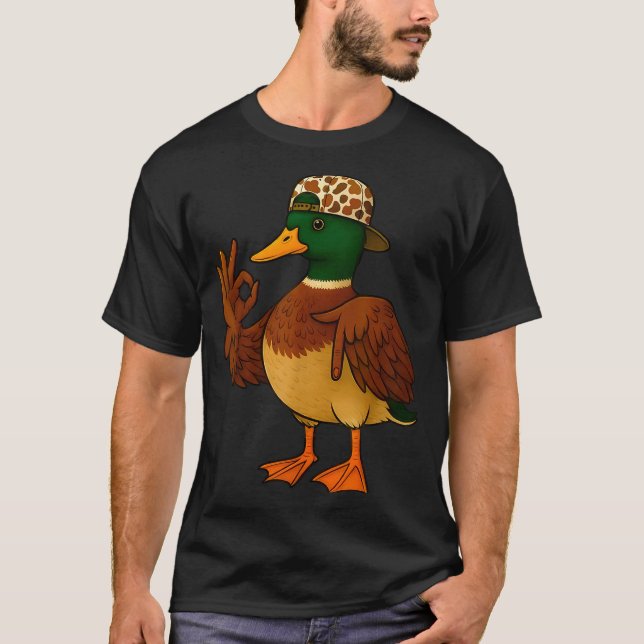 67 Six Seven Meme Mallard Duck Hunting Season Boy  T Shirt (Framsida)