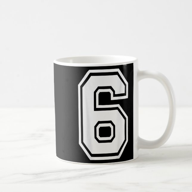 67 Six Seven Meme Matchande Halloween Kostym (på B Kaffemugg (Höger)