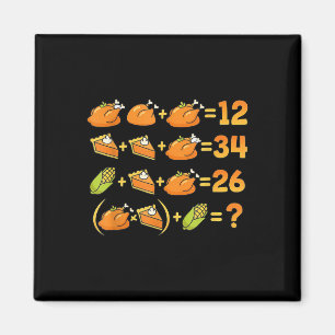 67 Six Seven Meme Math Thanksgiving Ekvation Logik Magnet