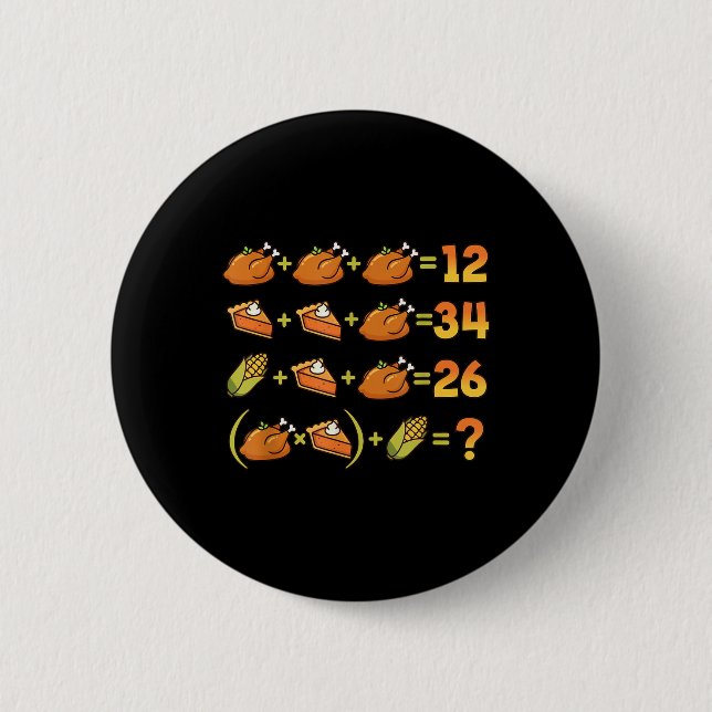 67 Six Seven Meme Math Thanksgiving Equation Logic Knapp (Framsida)