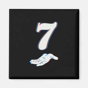 67 Six Seven Meme Par Halloween-kostym Magnet