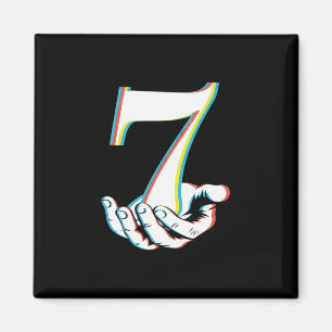 67 Six Seven Meme Par Halloween-kostym Magnet