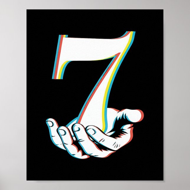 67 Six Seven Meme Par Halloween-kostym Poster (Framsidan)