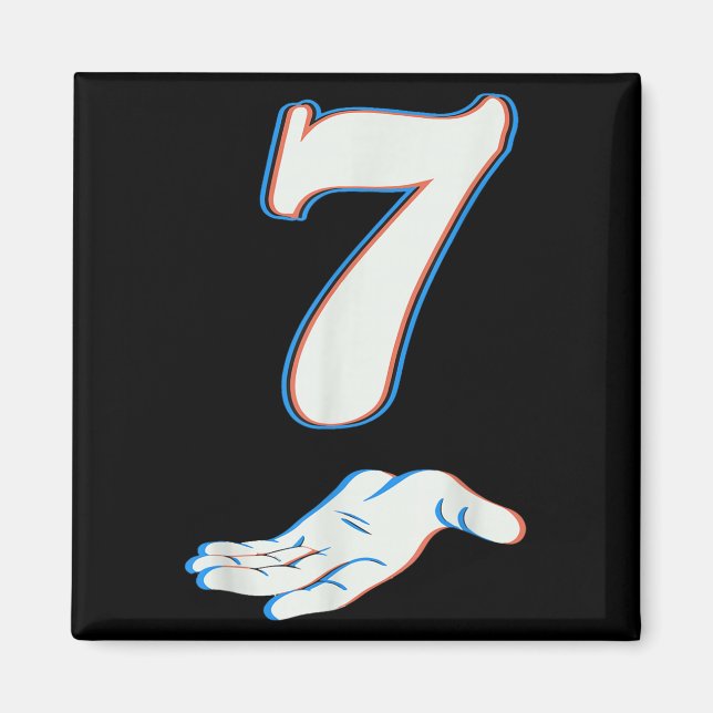 67 Six Seven Meme Par Kostym Halloween Matchande Magnet (Framsidan)
