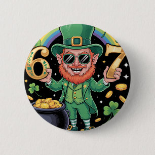 67 Six Seven Rolig 6 7 Meme St Patricks Day Leprec Knapp