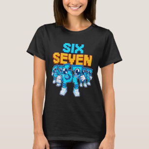 67 Six Seven Rolig Italiensk Hjärnrot Barn Gaming  T Shirt