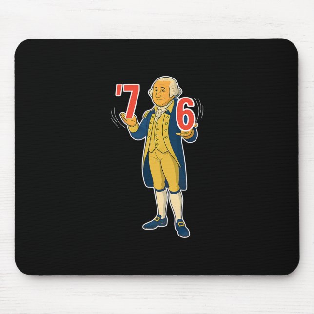 67 Six Seven Roligt George Washington Meme  Musmatta (Framsidan)
