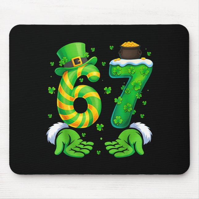 67 Six Seven Shamrock Funny St Patrick’s Day Kids  Musmatta (Framsidan)
