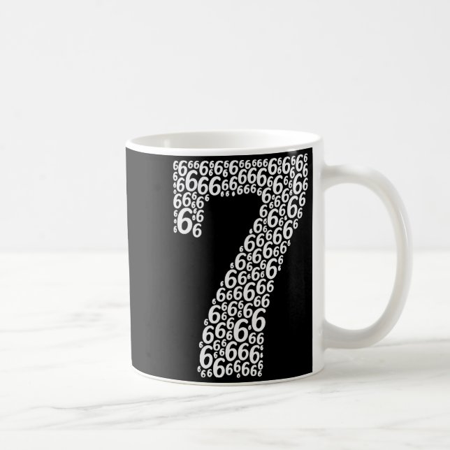 67 Sixty Seven Halloween Costume Funny Meme  Kaffemugg (Höger)