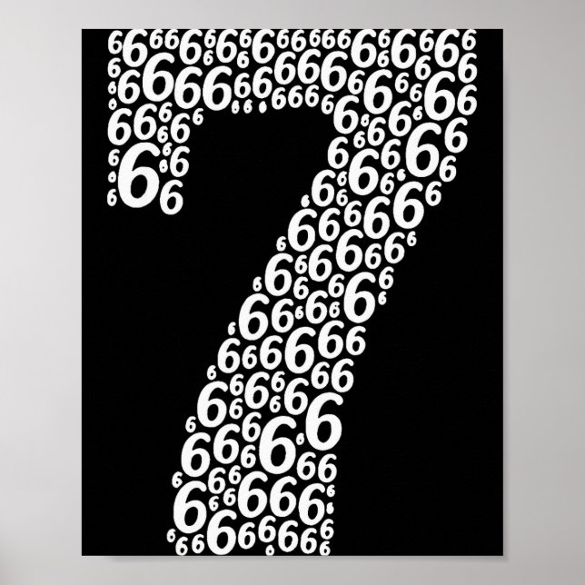 67 Sixty Seven Halloween Costume Funny Meme  Poster (Framsidan)