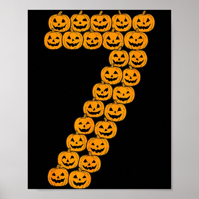 67 Sixty Seven Halloween Kostym Pumpa Rolig 6  Poster (Framsidan)