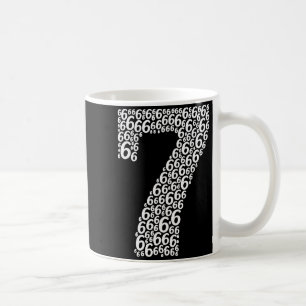 67 Sixty Seven Halloween-kostym Roligt Meme Kaffemugg
