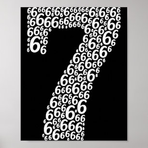 67 Sixty Seven Halloween-kostym Roligt Meme Poster