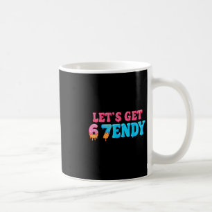 67 Sju Sendy 6 7:e Låt oss få Sendy 67-medlemmen Kaffemugg