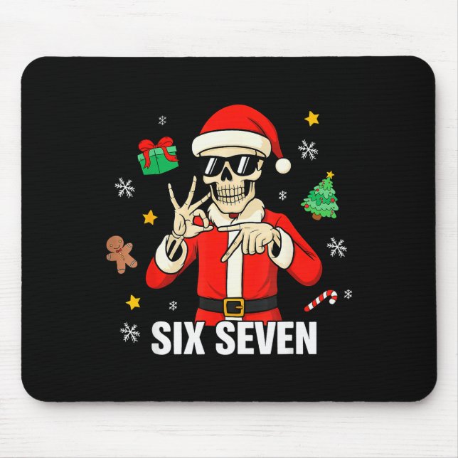 67 Skeleton Funny Six Seven Gen Z Alpha Christmas  Musmatta (Framsidan)