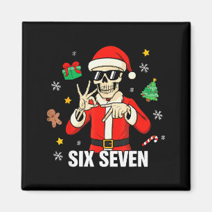 67 Skelett Rolig Sex Sju Gen Z Alpha Jul Magnet