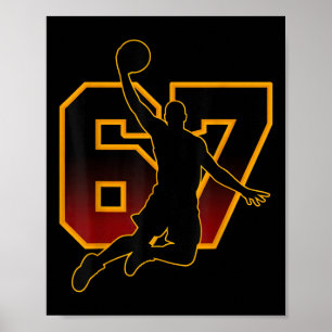 67 Sketll Meme Slam Dunk Position Sex Sju Game T Poster