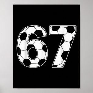 67 Skoldagar Lärare Elever Fotboll Poster